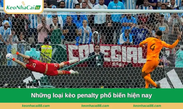 Những loại kèo penalty phổ biến hiện nay