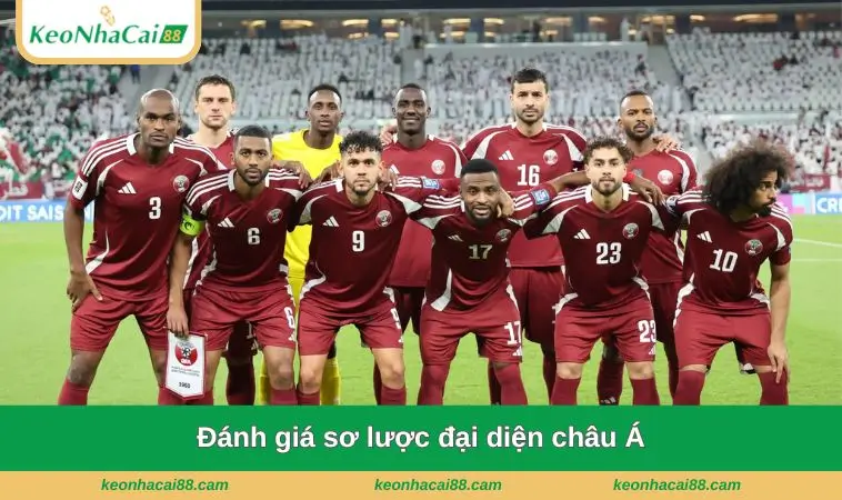Đánh giá sơ lược đại diện châu Á