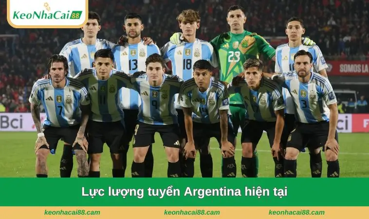Lực lượng tuyển Argentina hiện tại